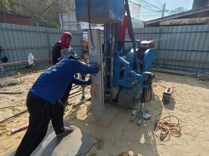 รับตอกเสาเข็ม งานฐานราก - ช่างออยไมโครไพล์ รับตอกเสาเข็มไมโครไพล์ ปทุมธานี