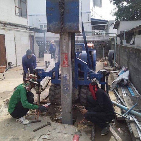 ช่างออยไมโครไพล์ รับตอกเสาเข็มไมโครไพล์ ปทุมธานี - รับเหมาตอกเสาเข็มราคาถูก ปทุมธานี