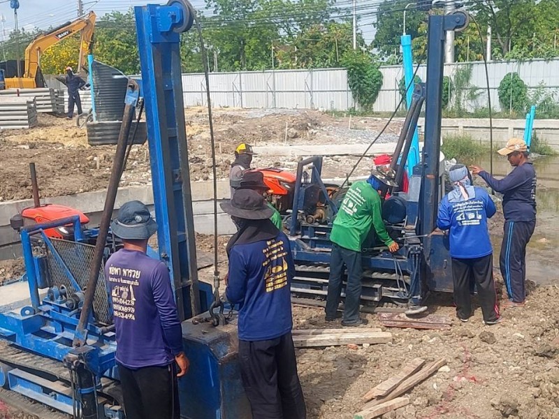 บริการรับตอกเสาเข็มนนทบุรี บริการรับตอกเสาเข็มนนทบุรี